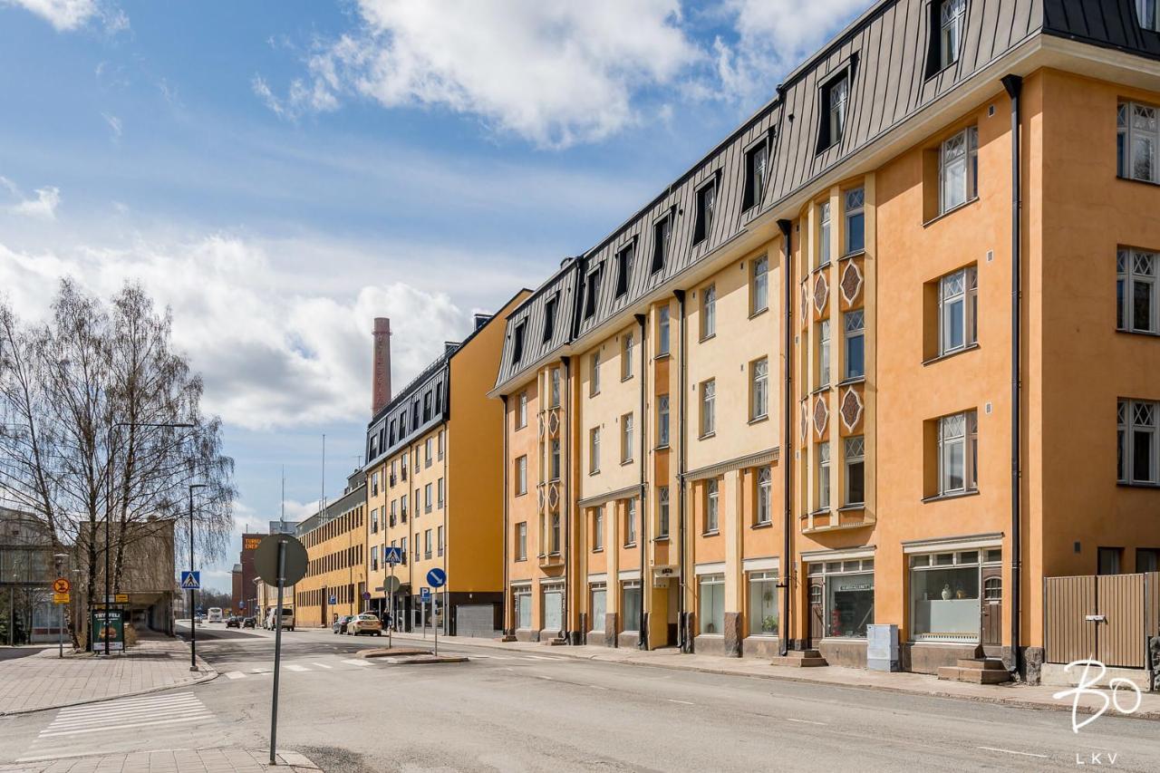 Riverside Lux With 2 Bedrooms, Car Park Garage And Sauna Turku Exterior photo