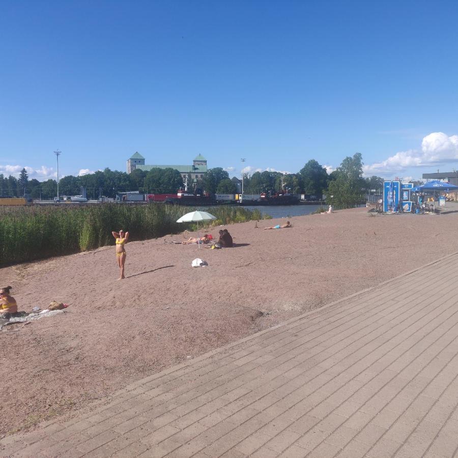 Riverside Lux With 2 Bedrooms, Car Park Garage And Sauna Turku Exterior photo